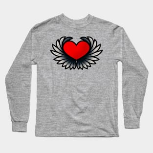 Wings of Love 3D Long Sleeve T-Shirt